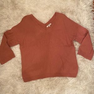 MADEWELL pink sweater